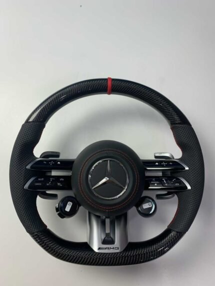 Steering Wheel Cla 200 W211W205 W212 W176 W164 809Y 809p 223 for Mercedes benz X164 Steering Wheel carbon fiber Luxury Car Wheel