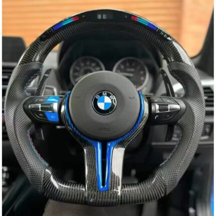 In Stock Leather Car Steering Wheel for BMW F30 F33 F35 F10 F15 F36 F20 F22 F25 F32 M3 M5 E70 E90 E91 M Sports Steering Wheel